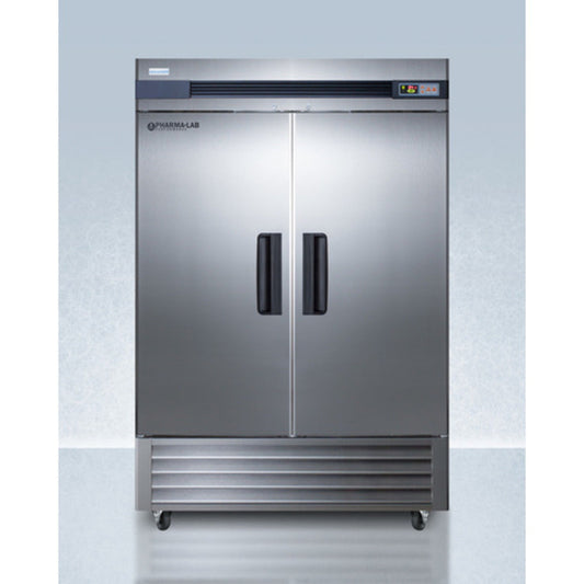 Summit Appliance Pharma-Lab Series 49 cu.ft. Stainless Steel Upright Pharmacy Refrigerator