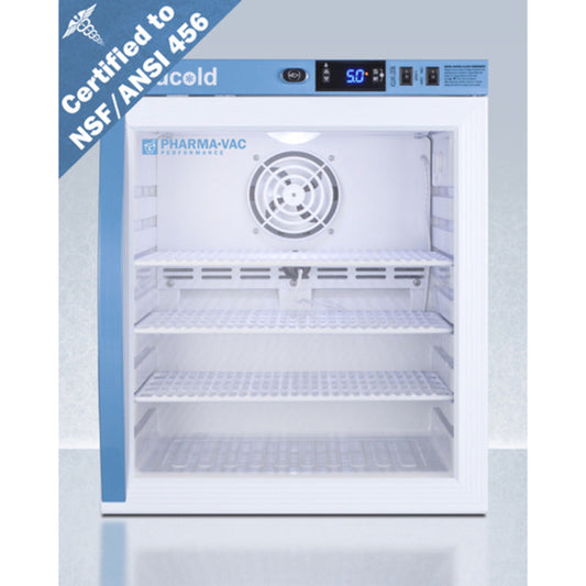 Summit Appliance Pharma-Vac Series 1 cu.ft. Compact Vaccine Refrigerator - NSF/ANSI 456