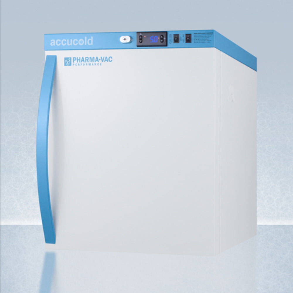 Summit Appliance Pharma-Vac Series 1 cu.ft. White Finish Compact Vaccine Refrigerator