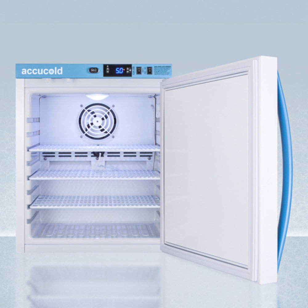 Summit Appliance Pharma-Vac Series 1 cu.ft. White Finish Compact Vaccine Refrigerator - NSF/ANSI 456