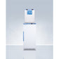Summit Appliance Pharma-Vac Series 10 cu.ft. White Finish All-Refrigerator and All-Freezer Combo