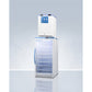 Summit Appliance Pharma-Vac Series 10 cu.ft. White Finish Glass Door All-Refrigerator and All-Freezer Combo