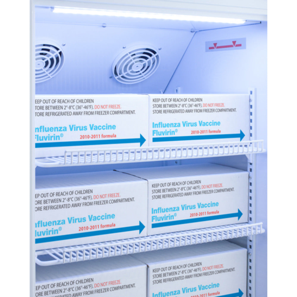 Summit Appliance Pharma-Vac Series 12 cu.ft. Upright Vaccine Refrigerator with Digital Data Logger