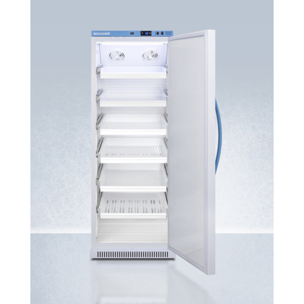 Summit Appliance Pharma-Vac Series 12 cu.ft. White Finish Upright Vaccine Refrigerator with Removable Drawers