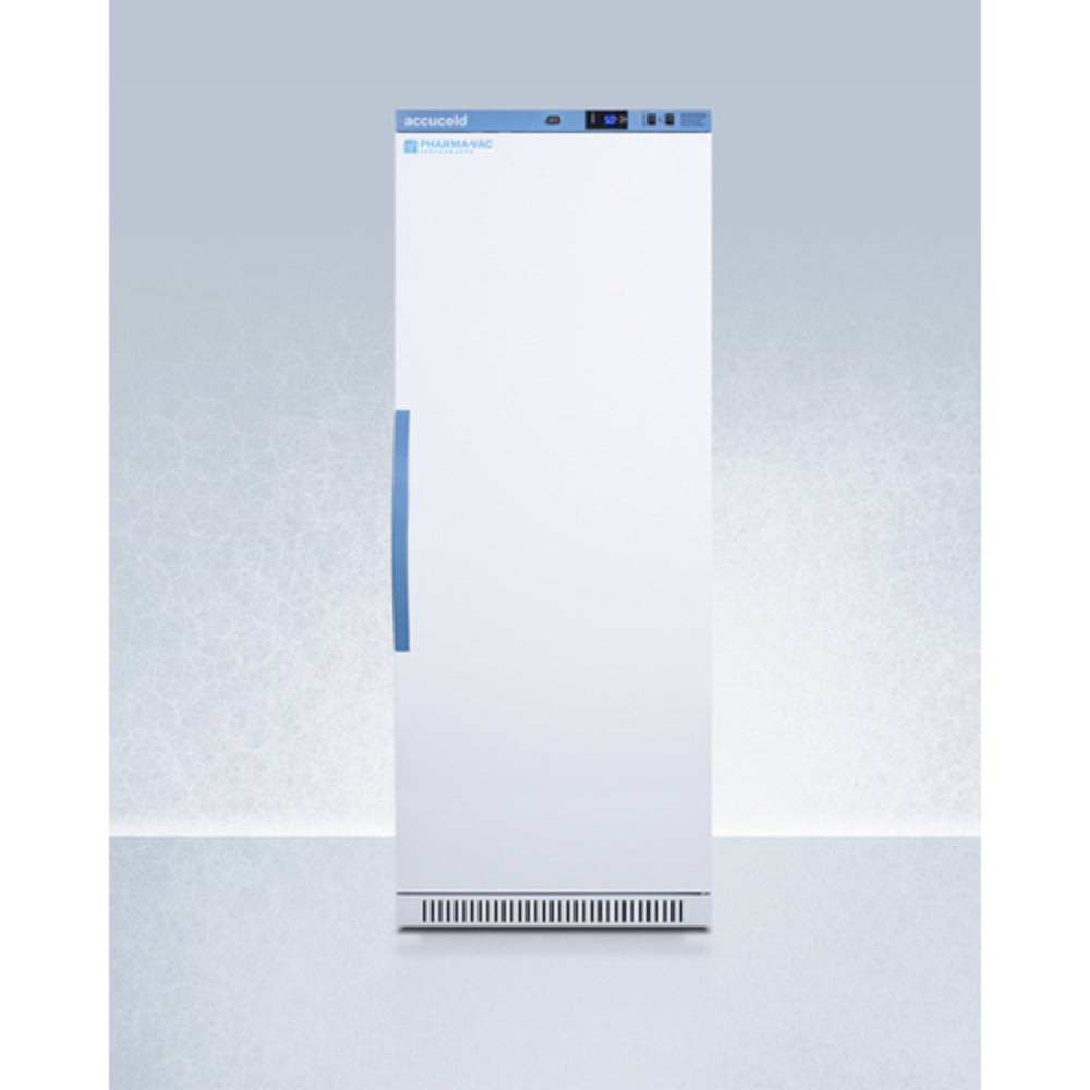 Summit Appliance Pharma-Vac Series 12 cu.ft. White Finish Upright Vaccine Refrigerator with Removable Drawers