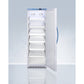 Summit Appliance Pharma-Vac Series 15 cu.ft White Finish Upright Vaccine Refrigerator with Removable Drawers