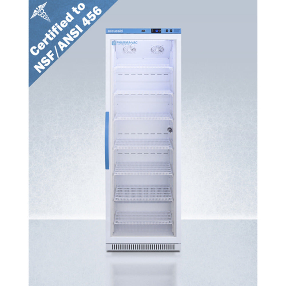 Summit Appliance Pharma-Vac Series 15 cu.ft. Upright Vaccine Refrigerator - NSF/ANSI 456