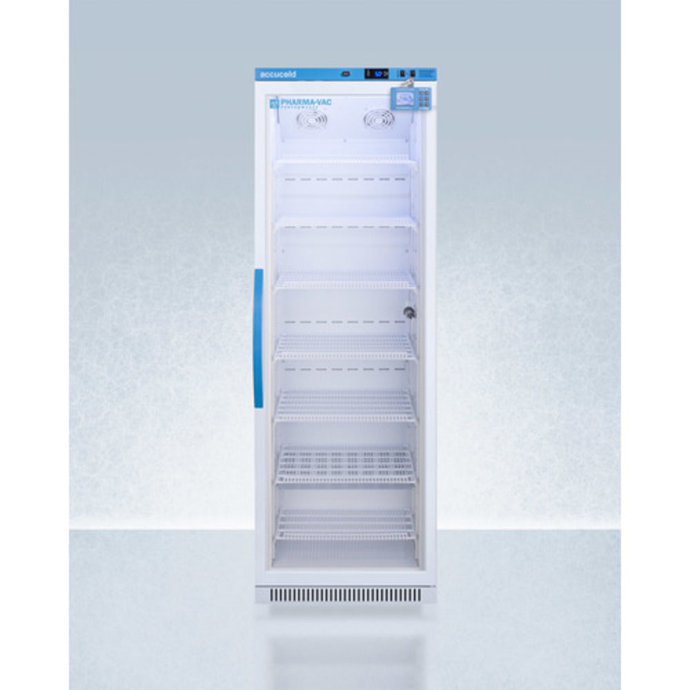 Summit Appliance Pharma-Vac Series 15 cu.ft. Upright Vaccine Refrigerator with Digital Data Logger