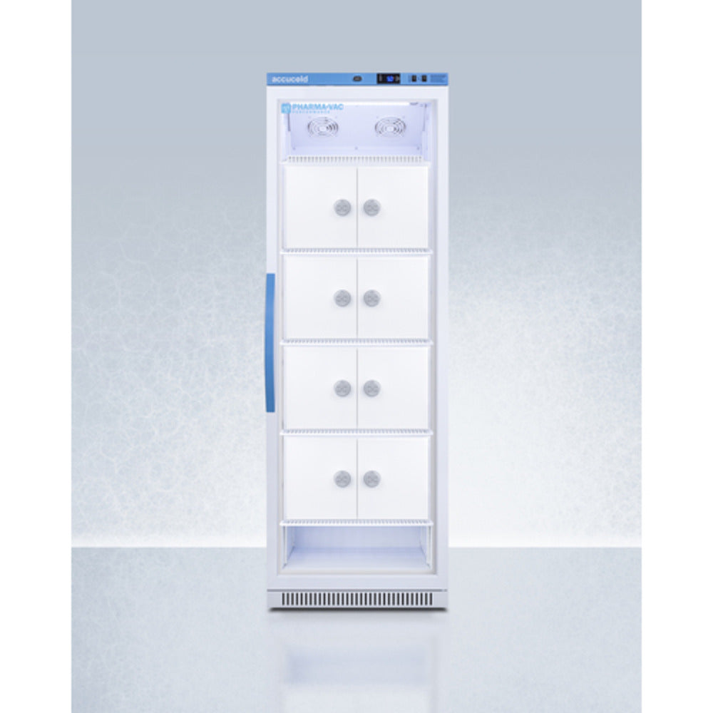 Summit Appliance Pharma-Vac Series 15 cu.ft. Upright Vaccine Refrigerator with Interior Lockers