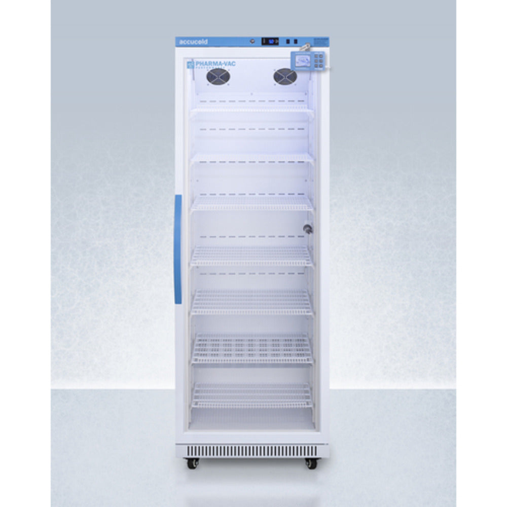 Summit Appliance Pharma-Vac Series 18 cu.ft. Upright Vaccine Refrigerator with Digital Data Logger
