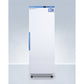 Summit Appliance Pharma-Vac Series 18 cu.ft. White Finish Upright Vaccine Refrigerator with Digital Data Logger