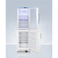 Summit Appliance Pharma-Vac Series 20" White Finish Vaccine Refrigerator and Freezer Combo
