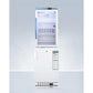 Summit Appliance Pharma-Vac Series 20" White Finish Vaccine Refrigerator and Freezer Combo