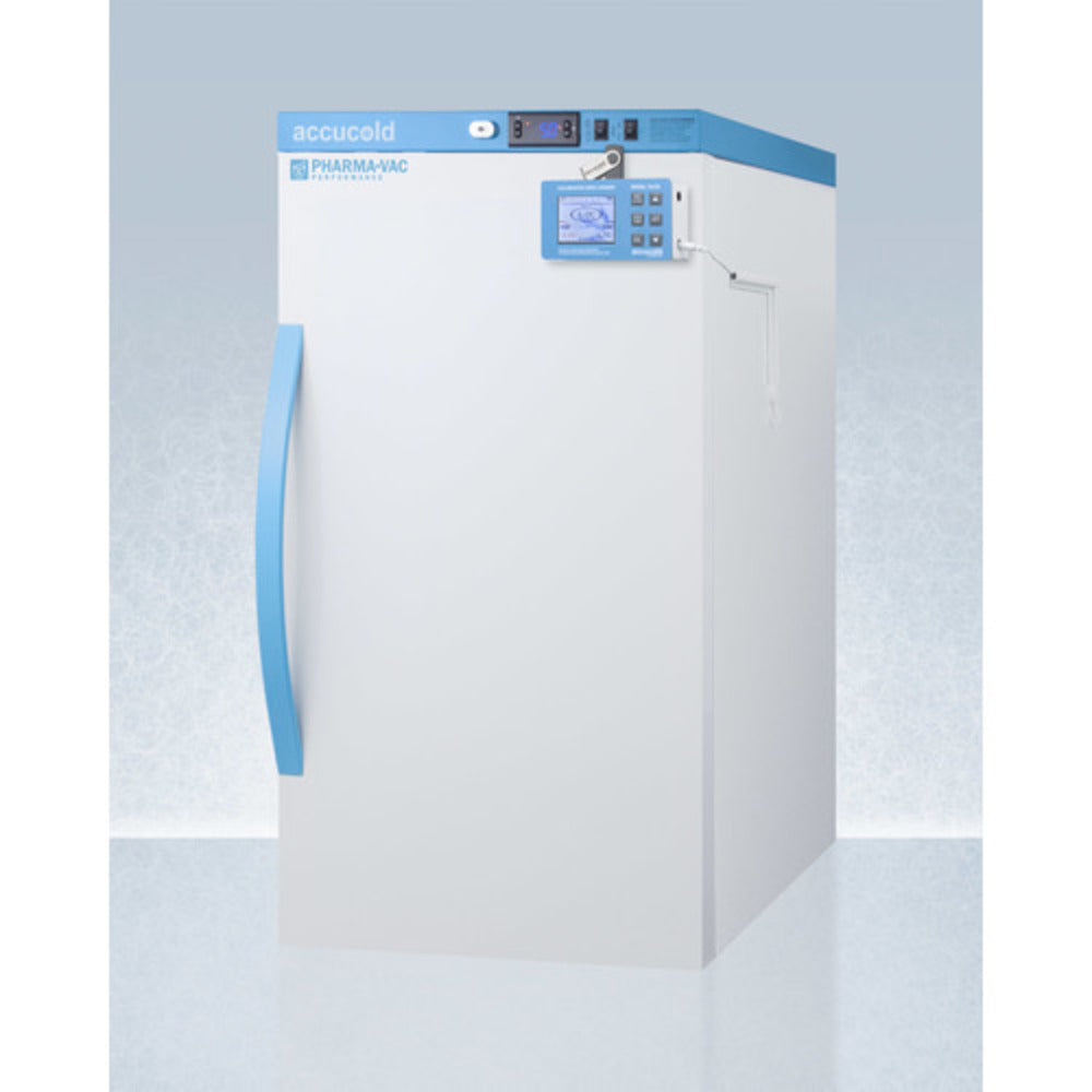 Summit Appliance Pharma-Vac Series 3 cu.ft. White Finish Counter Height Vaccine Refrigerator with Digital Data Logger