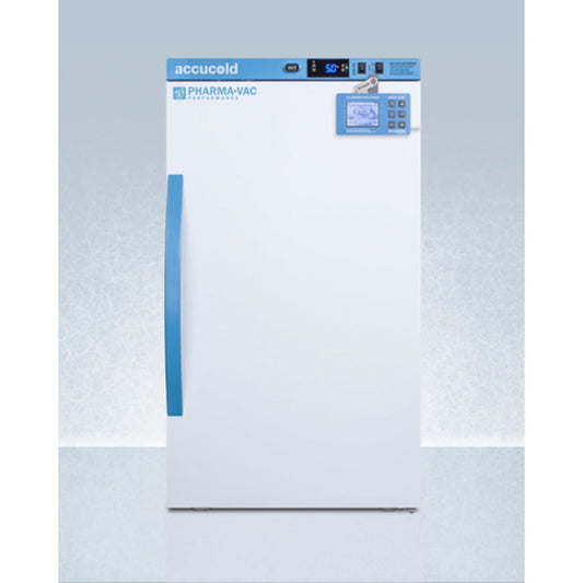 Summit Appliance Pharma-Vac Series 3 cu.ft. White Finish Counter Height Vaccine Refrigerator with Digital Data Logger