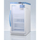 Summit Appliance Pharma-Vac Series 3 cu.ft. White Finish Glass Door Vaccine Refrigerator with Digital Data Logger