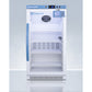 Summit Appliance Pharma-Vac Series 3 cu.ft. White Finish Glass Door Vaccine Refrigerator with Digital Data Logger