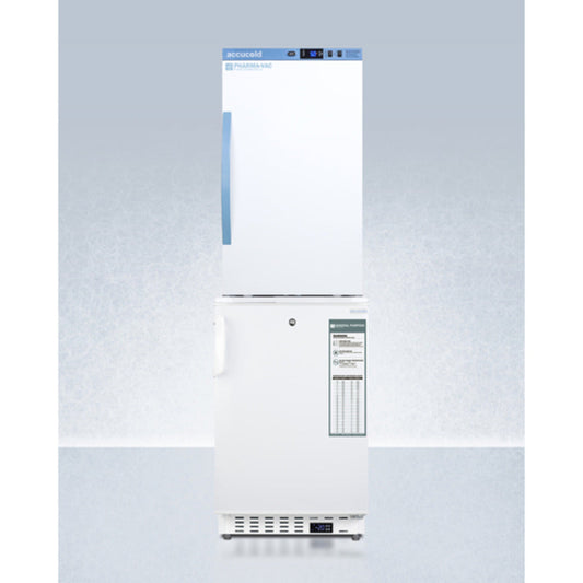 Summit Appliance Pharma-Vac Series 3 cu.ft. White Finish Vaccine Refrigerator and Freezer Combi