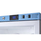Summit Appliance Pharma-Vac Series 6 cu.ft. White Finish Glass Door Recessed Upright Controlled Room Temperature Cabinet