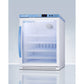 Summit Appliance Pharma-Vac Series 6 cu.ft. White Finish Glass Door Recessed Vaccine Refrigerator - NSF/ANSI 456