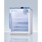 Summit Appliance Pharma-Vac Series 6 cu.ft. White Finish Glass Door Recessed Vaccine Refrigerator with Digital Data Logger