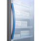 Summit Appliance Pharma-Vac Series 6 cu.ft. White Finish Glass Door Upright Controlled Room Temperature Cabinet
