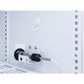 Summit Appliance Pharma-Vac Series 6 cu.ft. White Finish Glass Door Upright Controlled Room Temperature Cabinet