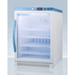Summit Appliance Pharma-Vac Series 6 cu.ft. White Finish Glass Door Vaccine Refrigerator - NSF/ANSI 456