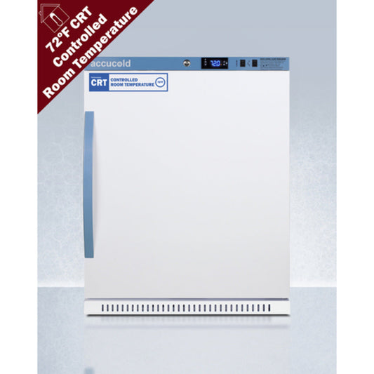 Summit Appliance Pharma-Vac Series 6 cu.ft. White Finish Recessed Upright Controlled Room Temperature Cabinet