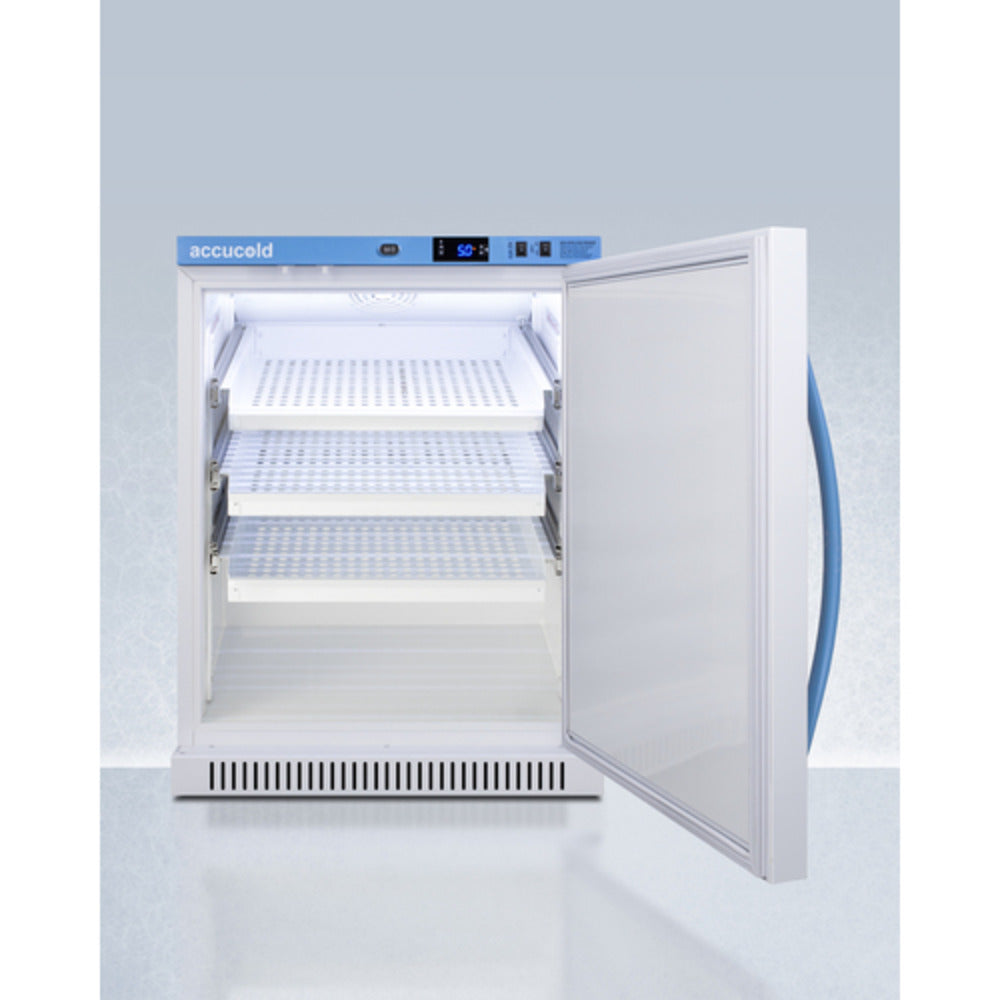 Summit Appliance Pharma-Vac Series 6 cu.ft. White Finish Vaccine Refrigerator with Removable Drawers