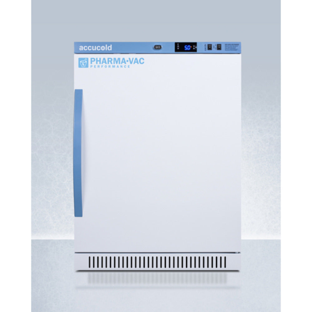 Summit Appliance Pharma-Vac Series 6 cu.ft. White Finish Vaccine Refrigerator with Removable Drawers
