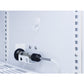 Summit Appliance Pharma-Vac Series 8 cu.ft. White Finish Glass Door Upright Vaccine Refrigerator with Digital Data Logger