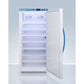 Summit Appliance Pharma-Vac Series 8 cu.ft. White Finish Upright Vaccine Refrigerator - NSF/ANSI 456