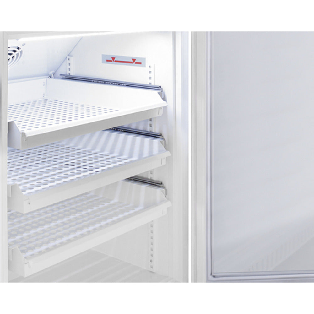 Summit Appliance Pharma-Vac Series 8 cu.ft. White Finish Upright Vaccine Refrigerator with Removable Drawers