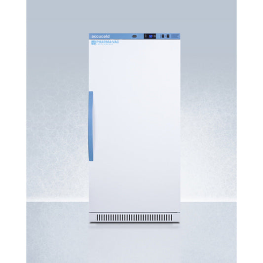 Summit Appliance Pharma-Vac Series 8 cu.ft. White Finish Upright Vaccine Refrigerator with Removable Drawers
