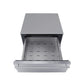 Summit Appliance SCR615 Series 24" Stainless Steel Built-In Commercial Beverage Refrigerator With Top Drawer