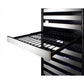 Summit Appliance SWCP Series 24" Black Finish Dual-Zone Wine Cellar