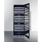 Summit Appliance SWCP Series 24" Black Finish Triple Zone Wine Cellar