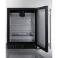 Summit Appliance Shallow Depth Series 24" Black Finish Built-In Beverage Center