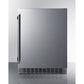 Summit Appliance Shallow Depth Series 24" Stainless Steel Built-In All-Refrigerator