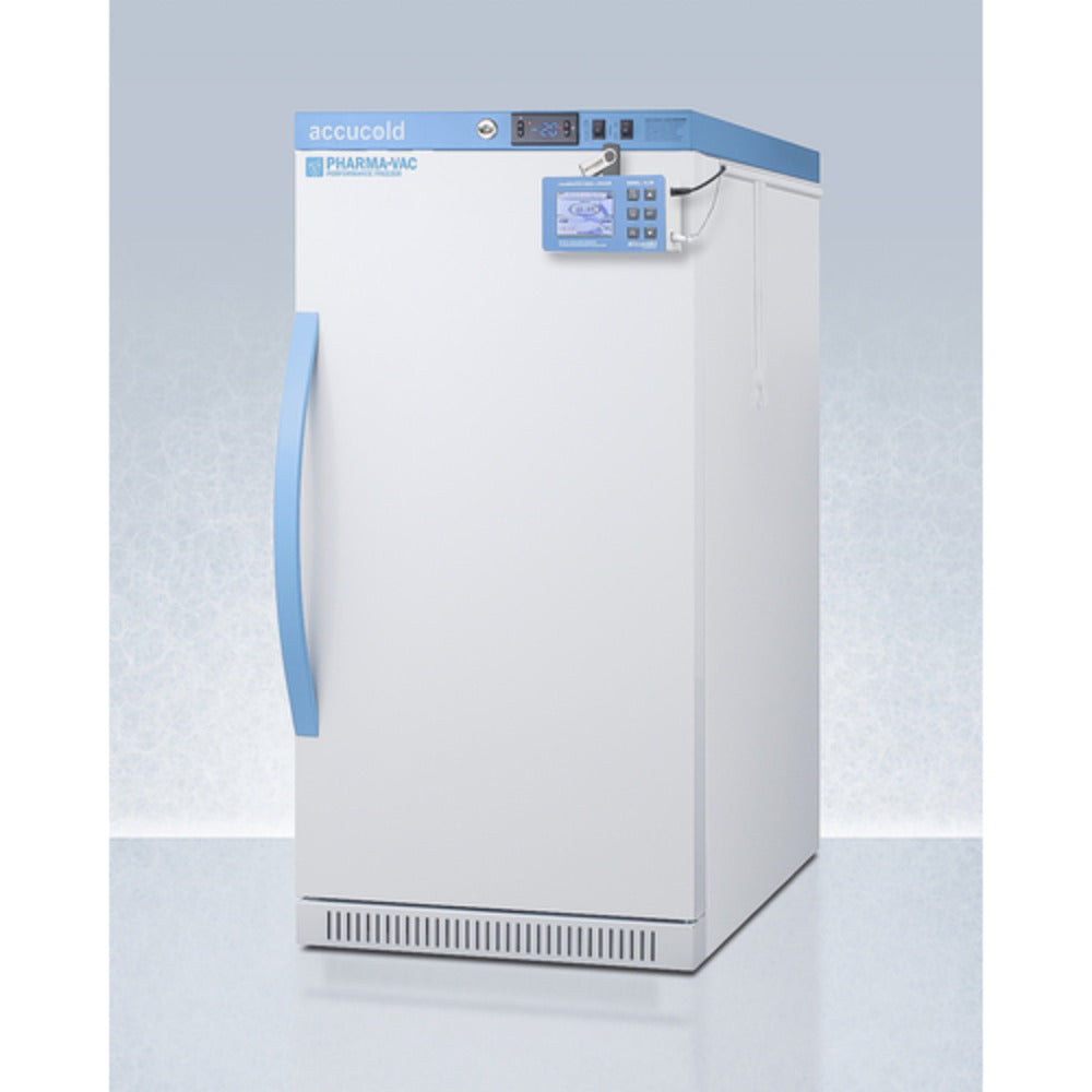 Summit Appliance White Finish Vaccine Freezer with NIST Calibrated Data Logger
