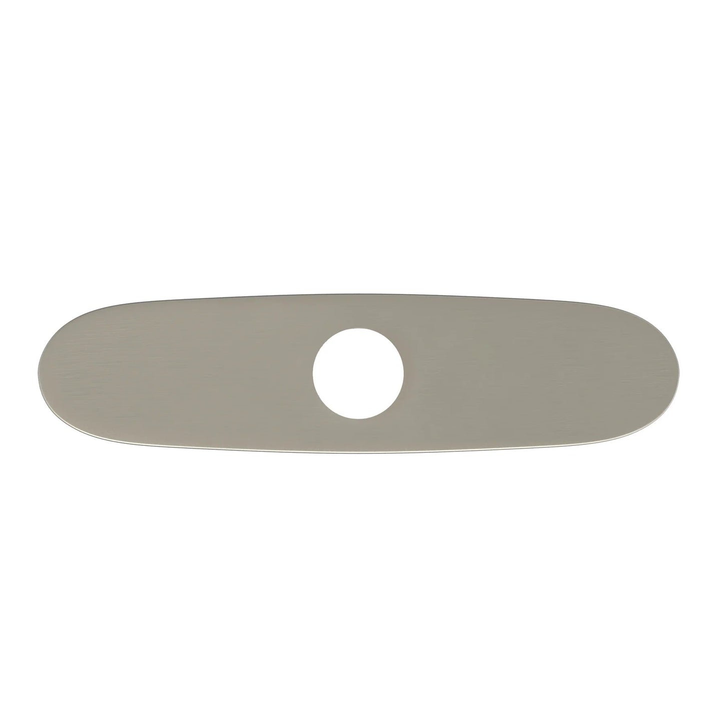 Swiss Madison 10" Brushed Nickel Faucet Deck Plate Escutcheon For Kitchen Sink
