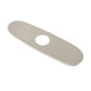 Swiss Madison 10" Brushed Nickel Faucet Deck Plate Escutcheon For Kitchen Sink