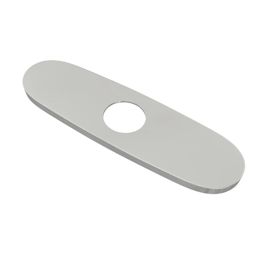 Swiss Madison 10" Chrome Faucet Deck Plate Escutcheon For Kitchen Sink