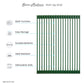 Swiss Madison 17" x 13" Green Silicone Roll Up Kitchen Grid Sink