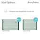 Swiss Madison 17" x 13" Green Silicone Roll Up Kitchen Grid Sink