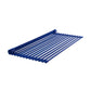 Swiss Madison 21" x 13" Navy Blue Silicone Roll Up Kitchen Grid Sink