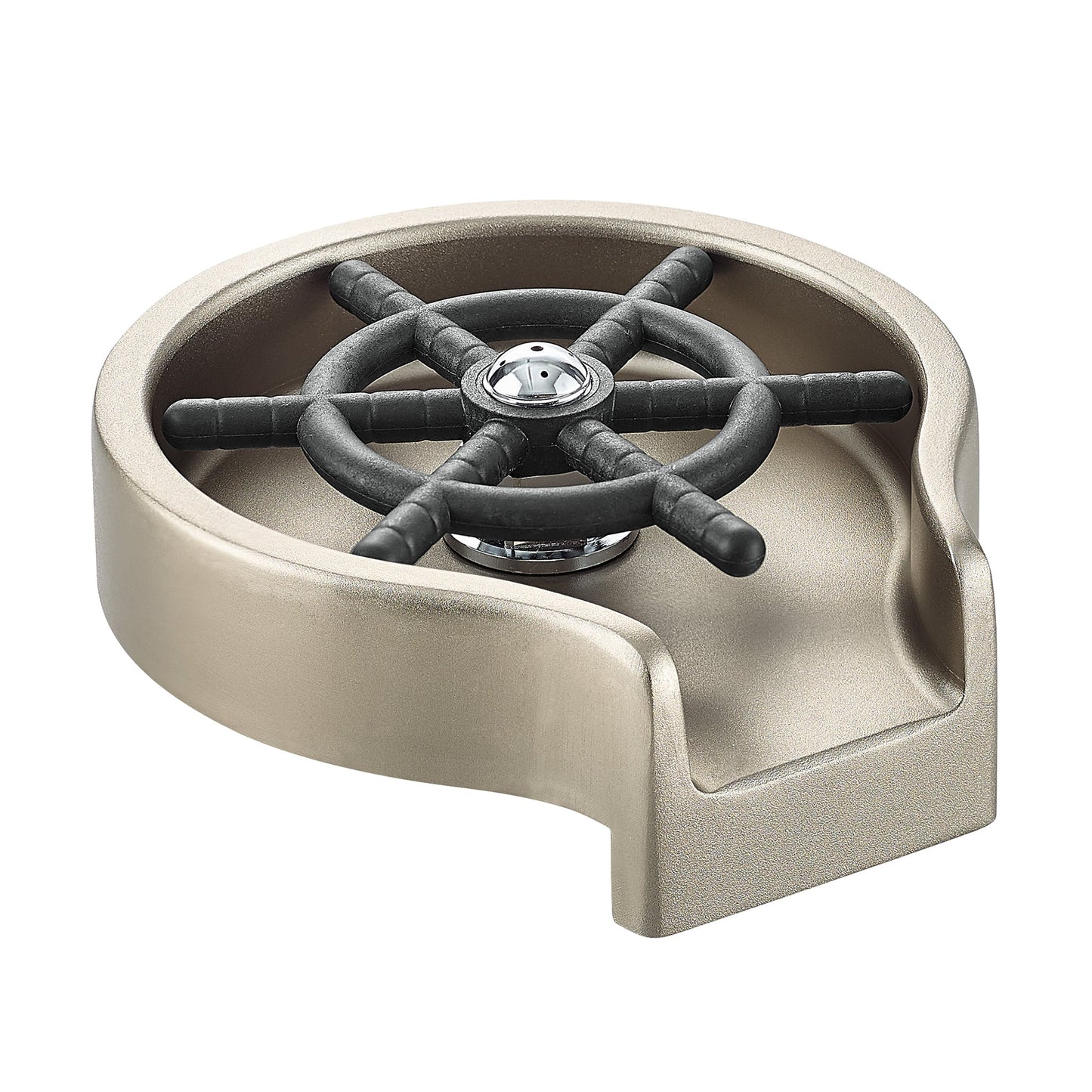 Swiss Madison 5" Gold Glass Rinser For Kitchen Sink