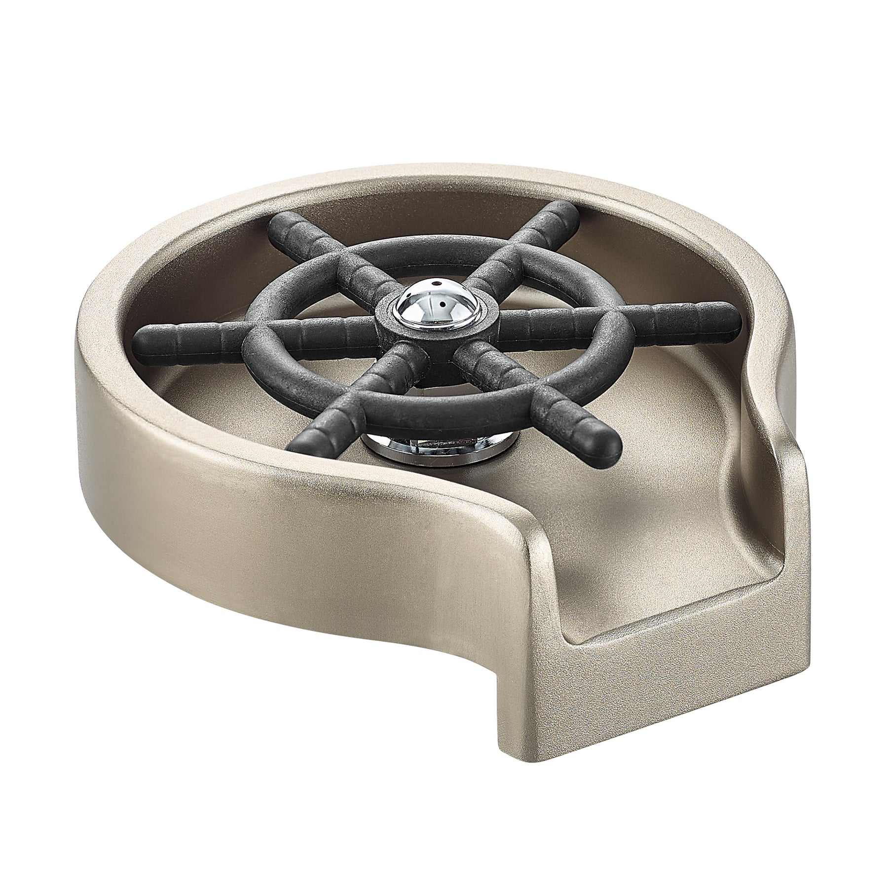 Swiss Madison 5" Gold Glass Rinser For Kitchen Sink