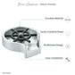 Swiss Madison 5" Silver Glass Rinser For Kitchen Sink